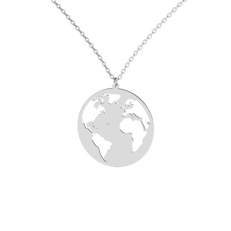 Diamond necklace Earth