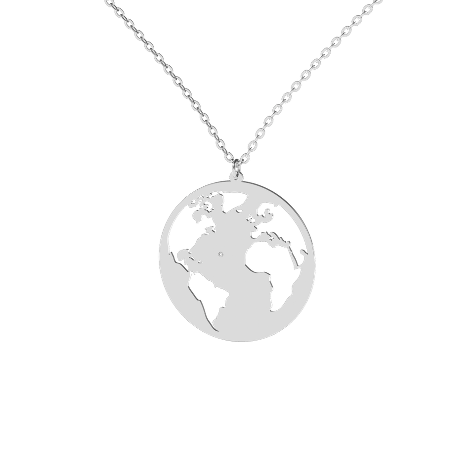 Diamond necklace Earth