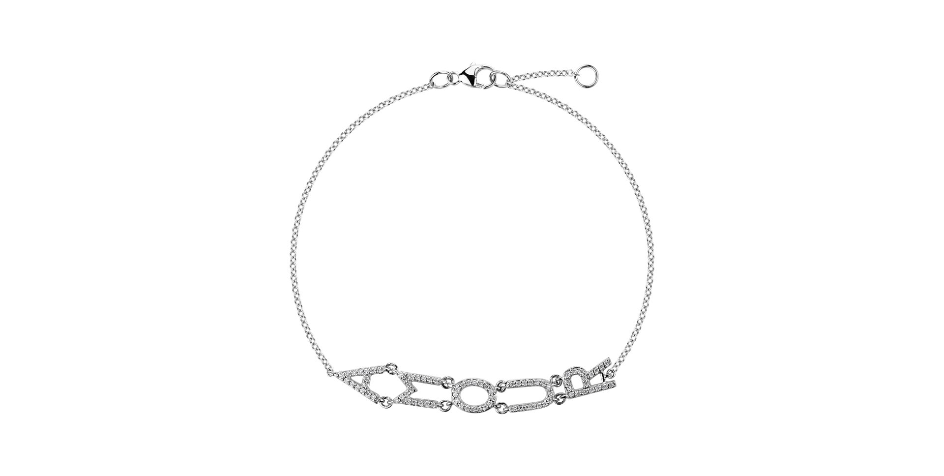 Diamond bracelet AMOUR