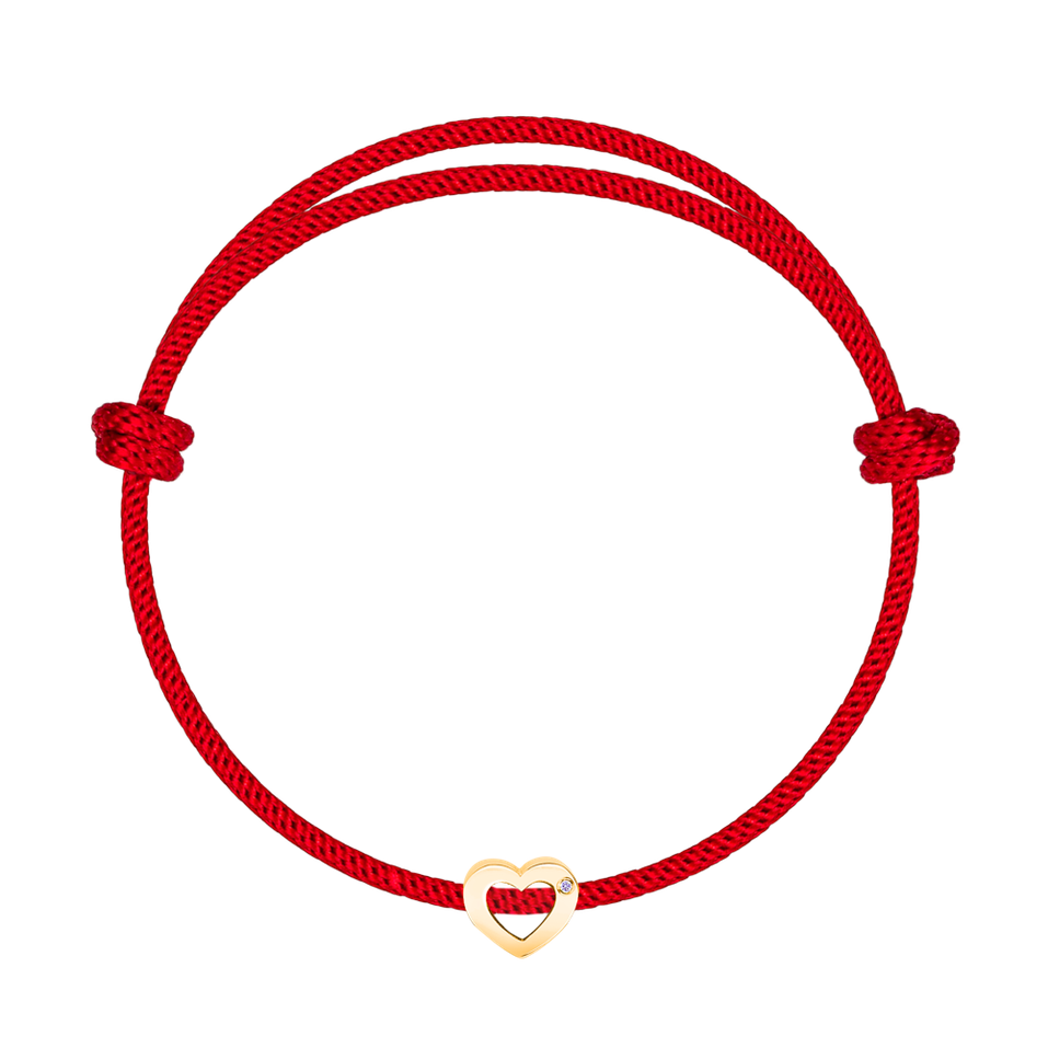 Diamond bracelet Bold Heart