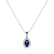 Diamond pendant with Sapphire Princess Essence2