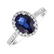 Diamond ring with Sapphire Princess2