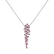 Diamond pendant with Ruby Witching Waterfall2