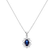 Diamond pendant with Sapphire Goddess Elegance2