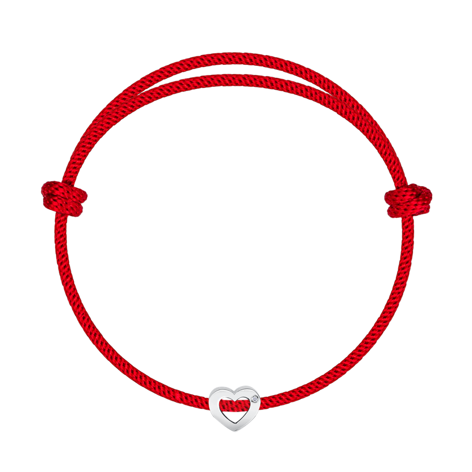 Diamond bracelet Bold Heart