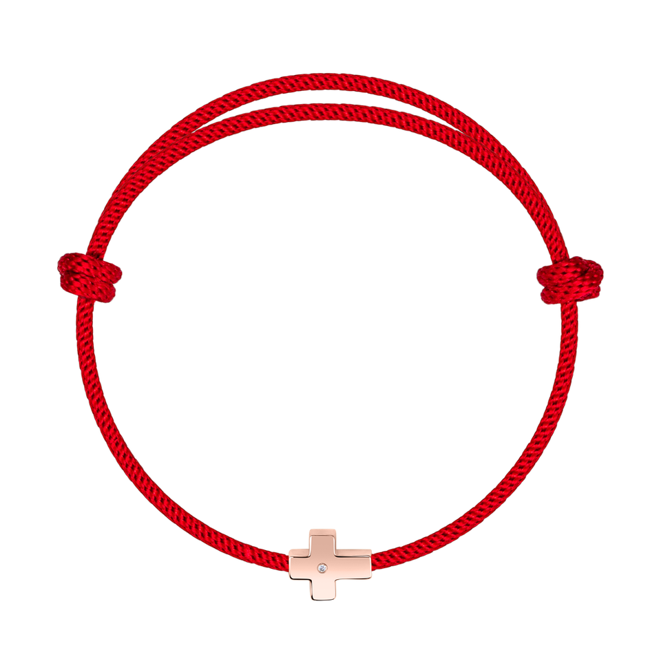Diamond bracelet Red Cross