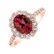 Diamond ring with Ruby Glamour Princess2