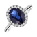 Diamond ring with Sapphire Princess2