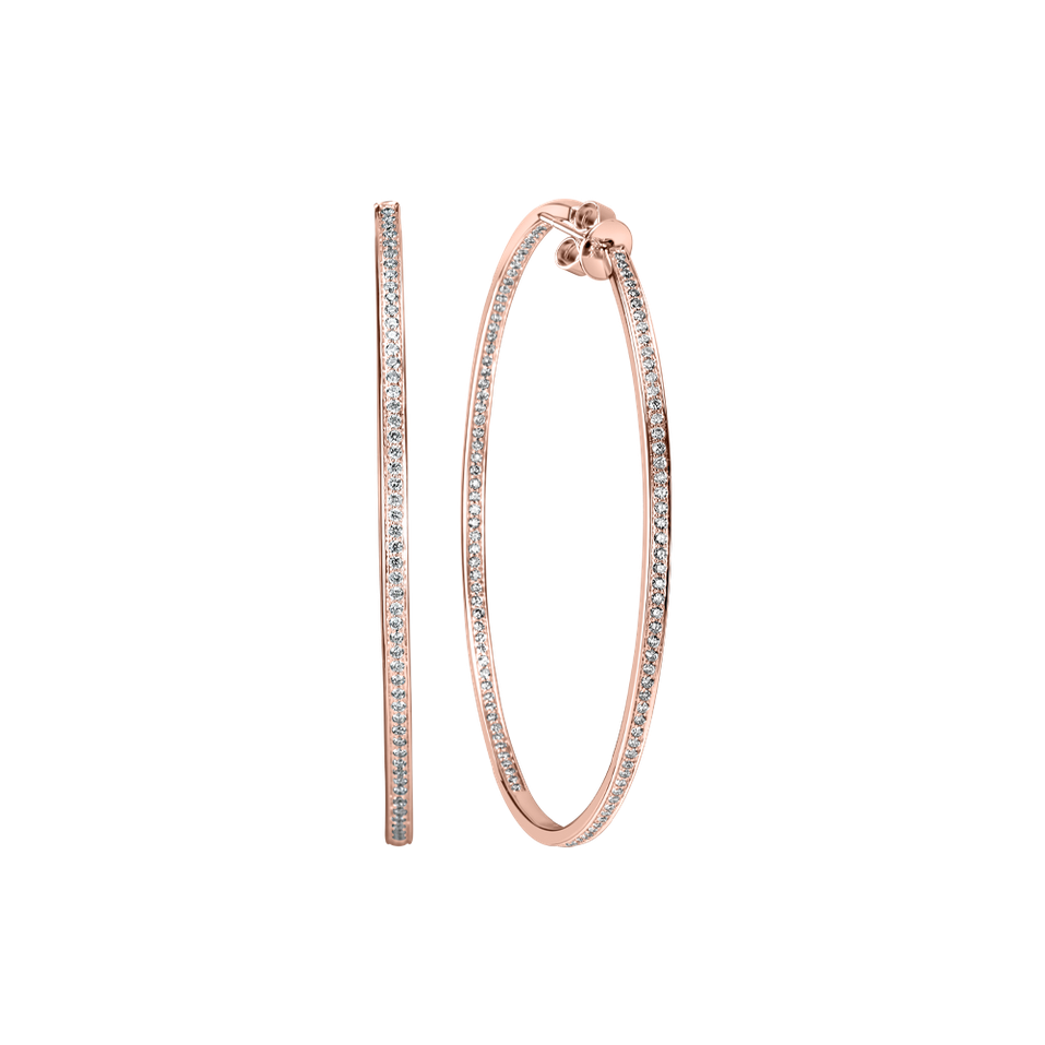 Diamond earrings Sparkling Eclipse