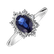 Diamond ring with Sapphire Princess2