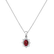 Diamond pendant with Ruby Princess2
