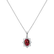 Diamond pendant with Ruby Princess2
