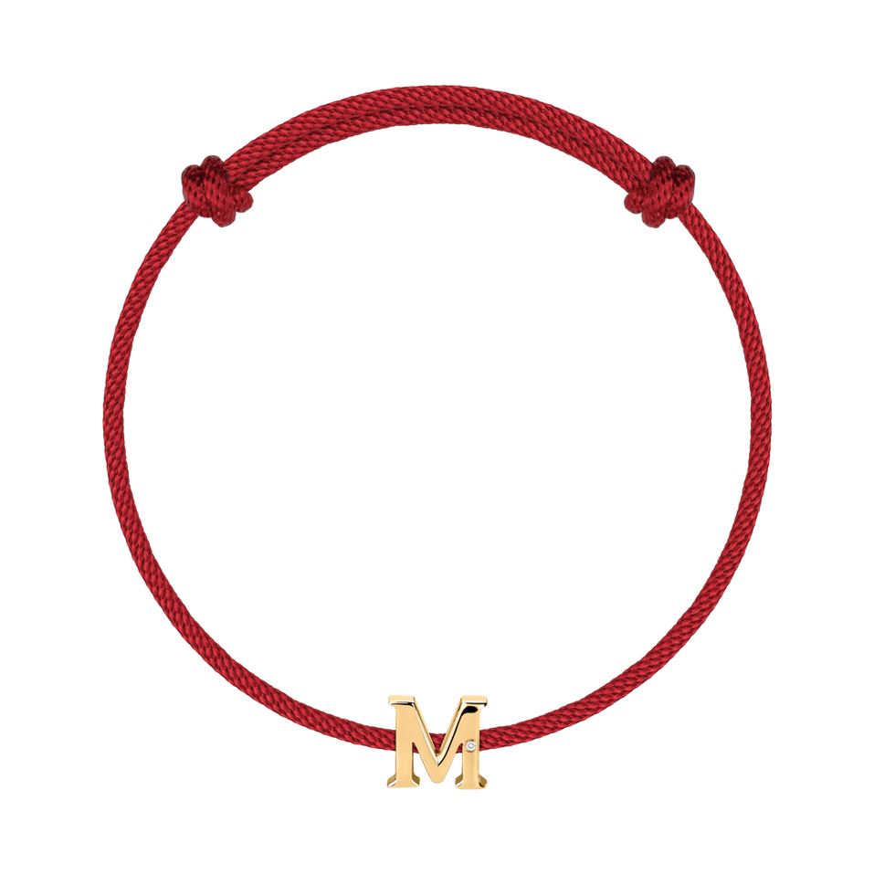 Diamond bracelet Flat Line M