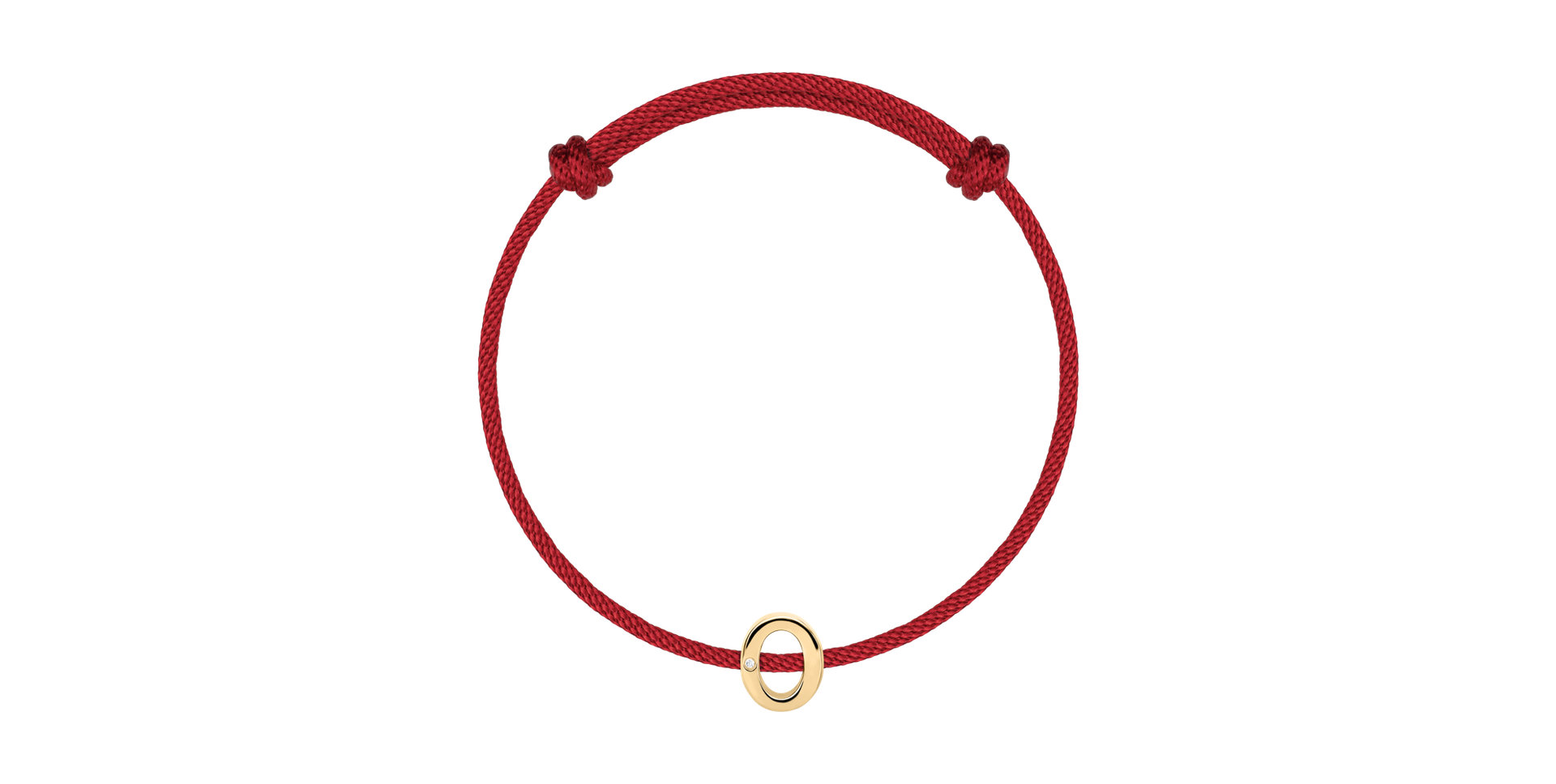 Diamond bracelet Flat Line O