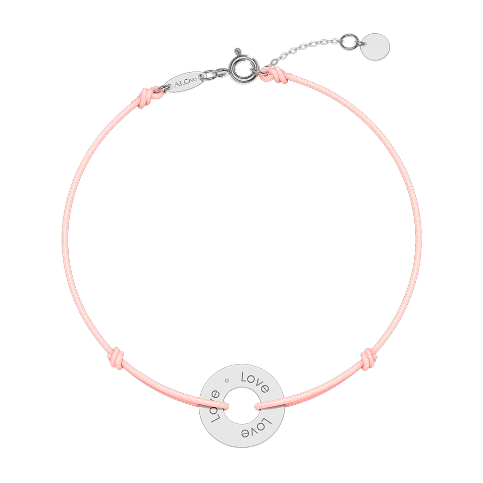 Diamond bracelet Love Circle
