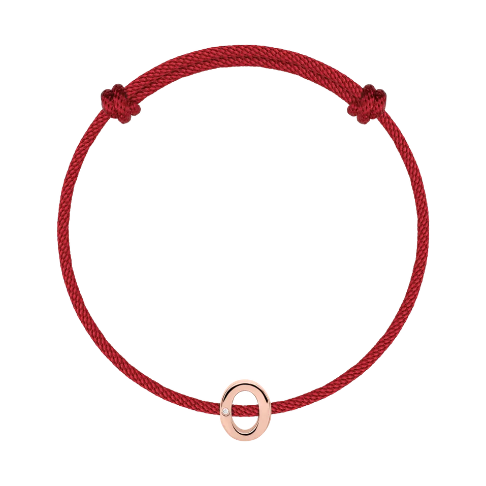 Diamond bracelet Flat Line O