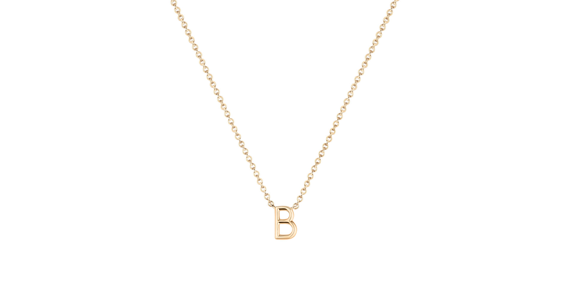 Diamond necklace Round Line B