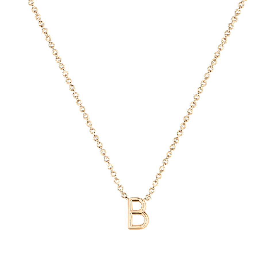 Diamond necklace Round Line B