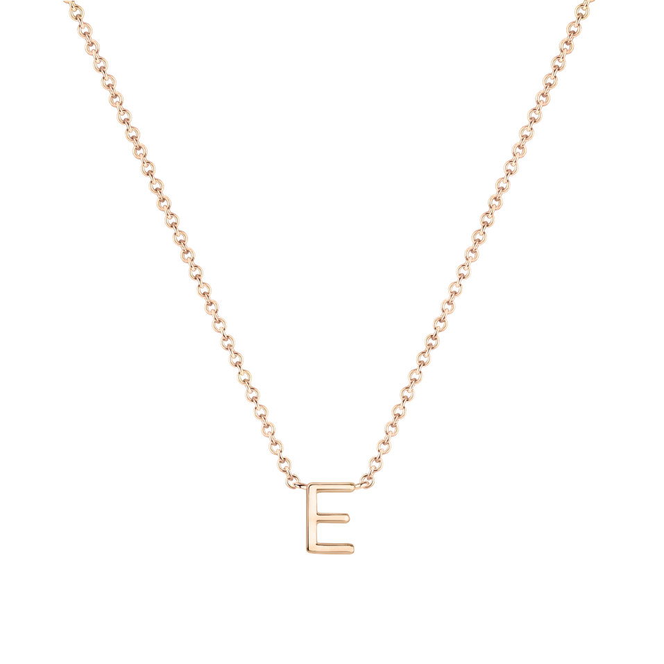 Diamond necklace Round Line E