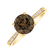 Diamond ring with Smoky Quartz Bonbon2