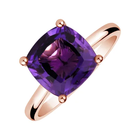 Ring with Amethyst Brazil Bonbon