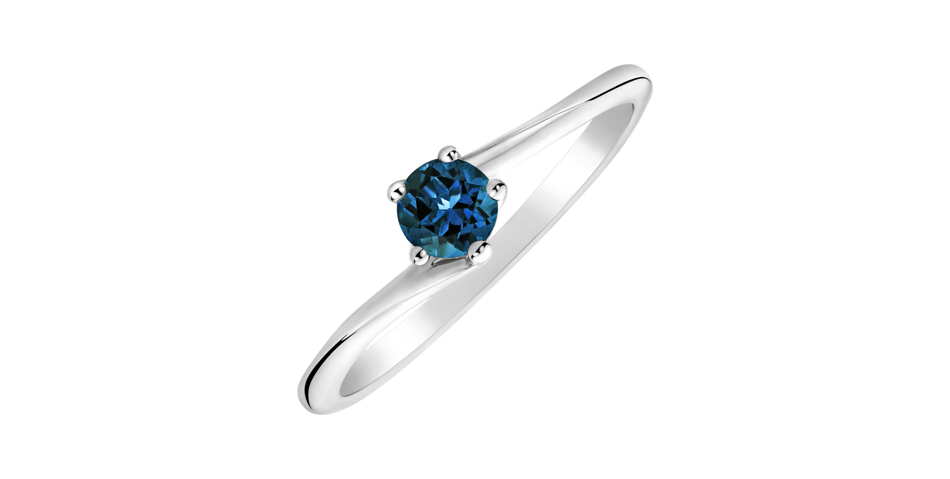Ring with Topaz London Bonbon