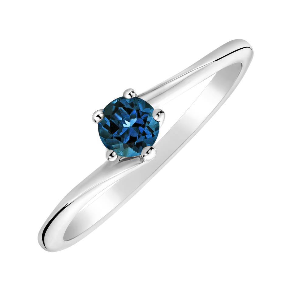 Ring with Topaz London Bonbon