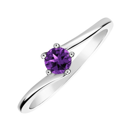 Ring with Amethyst Brazil Bonbon