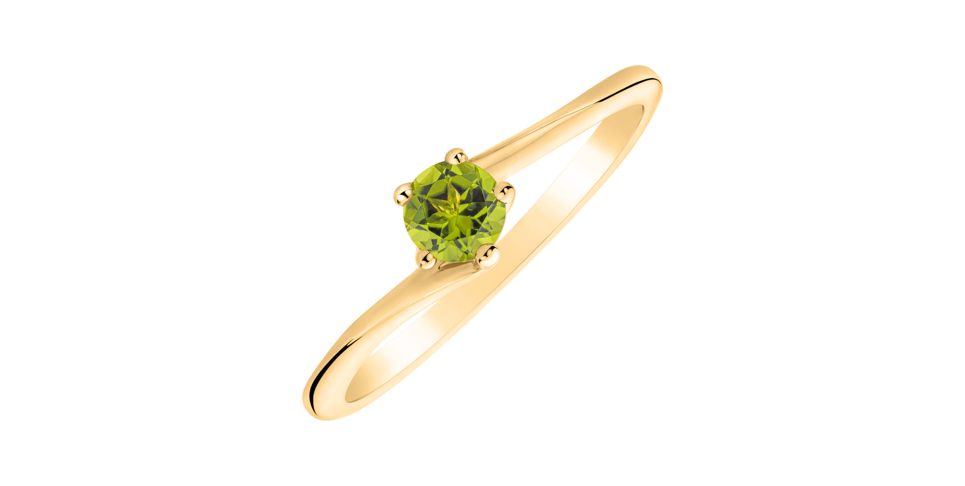 Ring with Peridot Bonbon