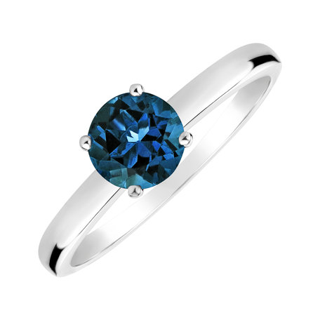 Ring with Topaz London Bonbon