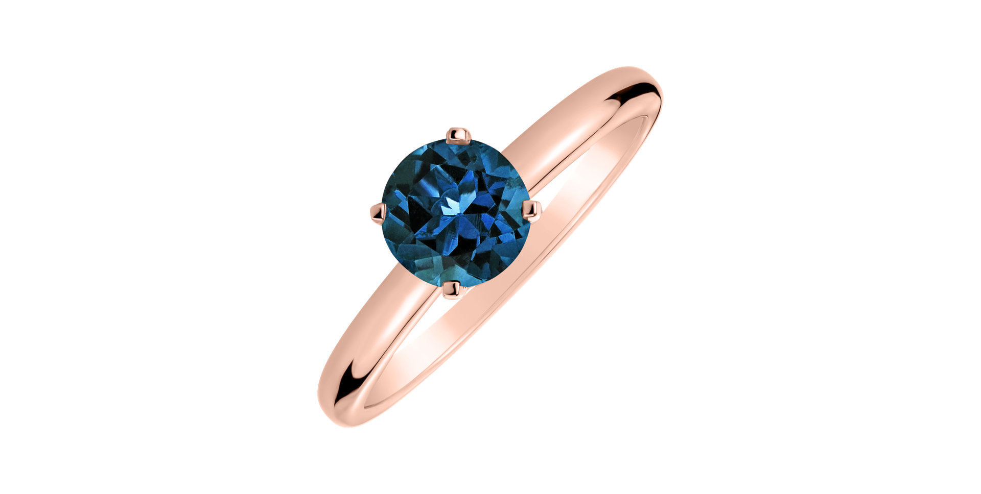 Ring with Topaz London Bonbon