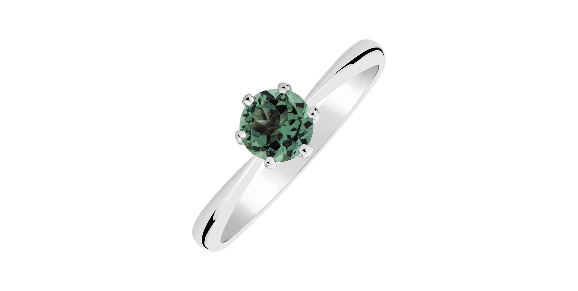 Ring with Turquoise Tourmaline Bonbon
