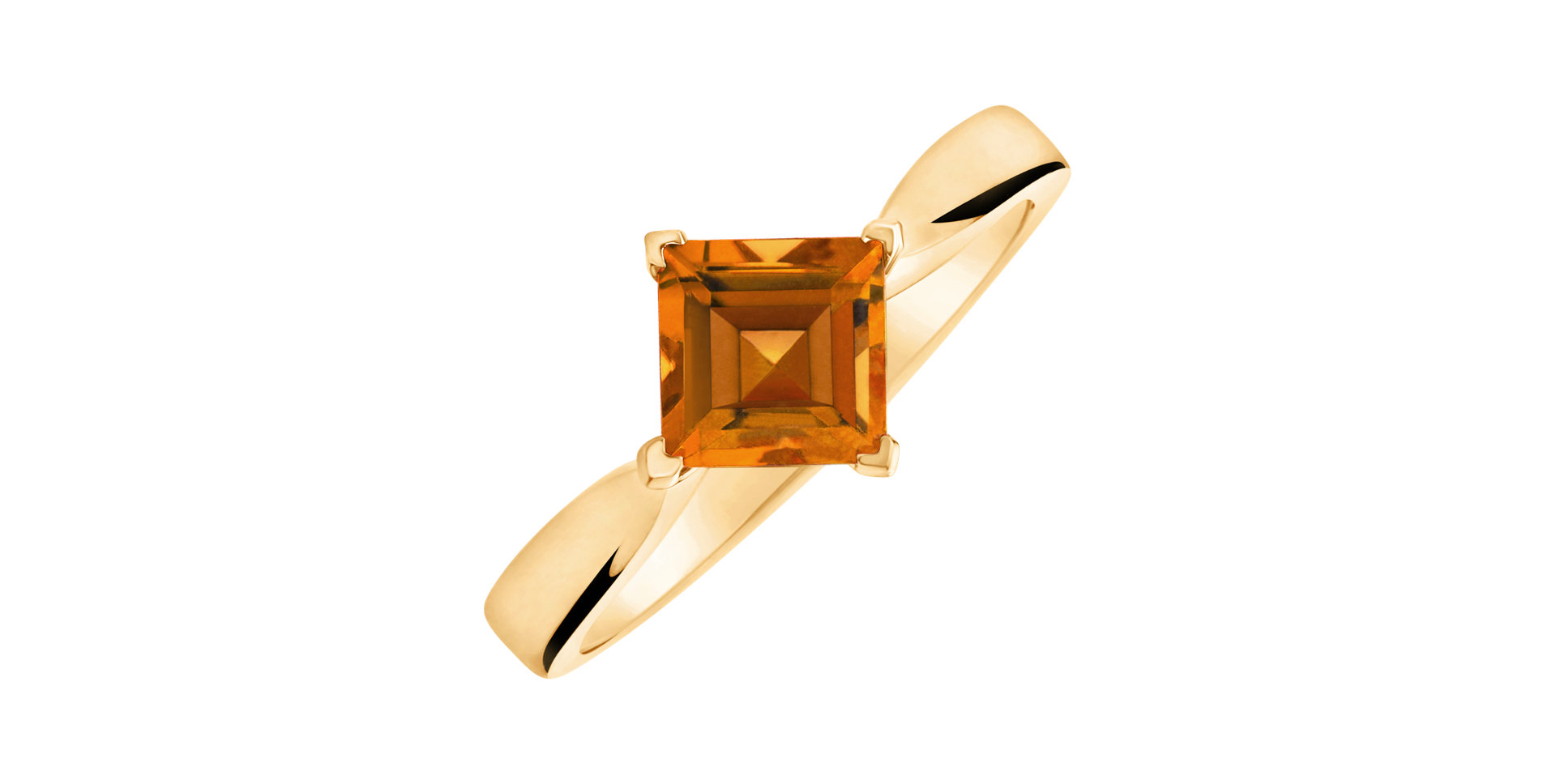 Ring with Citrine Madeira Bonbon