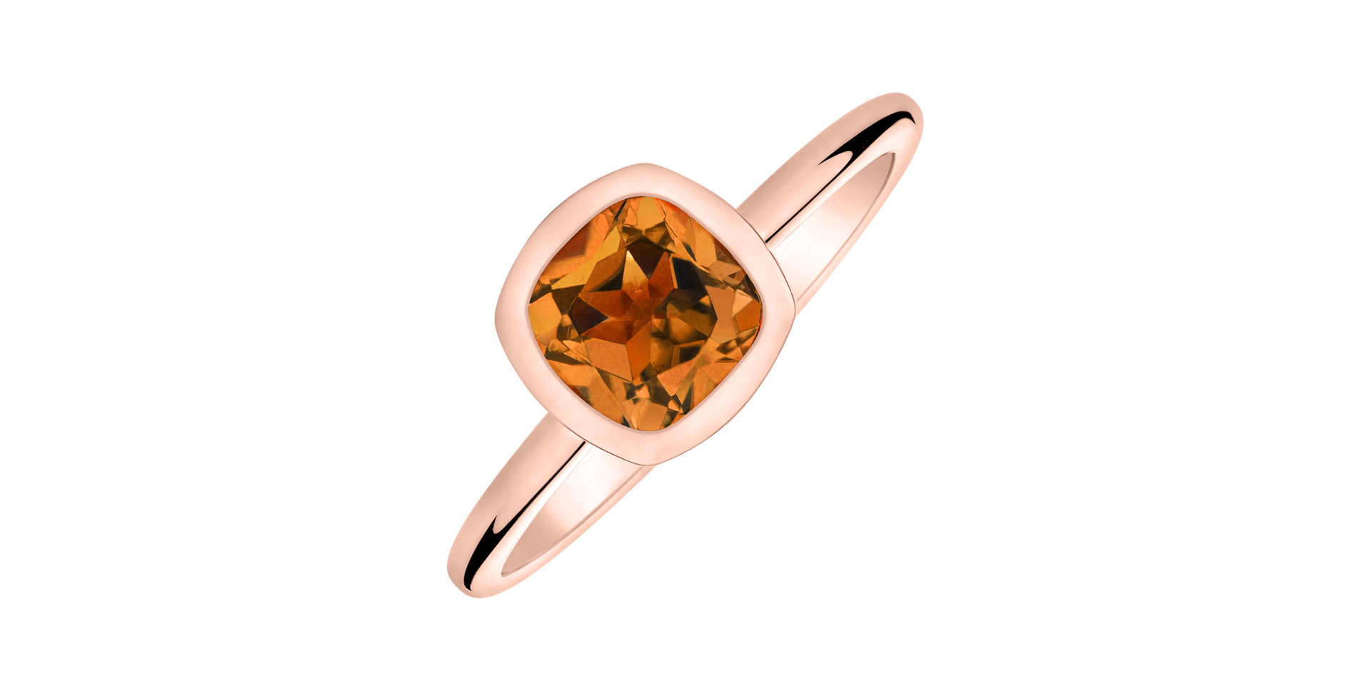 Ring with Citrine Madeira Bonbon