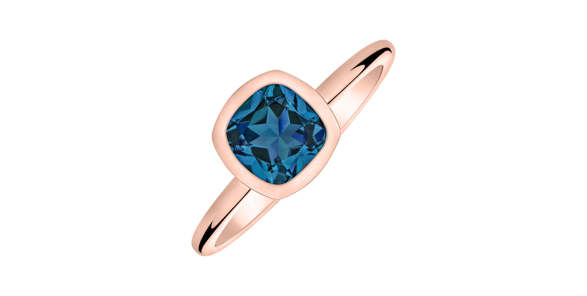 Ring with Topaz Bonbon