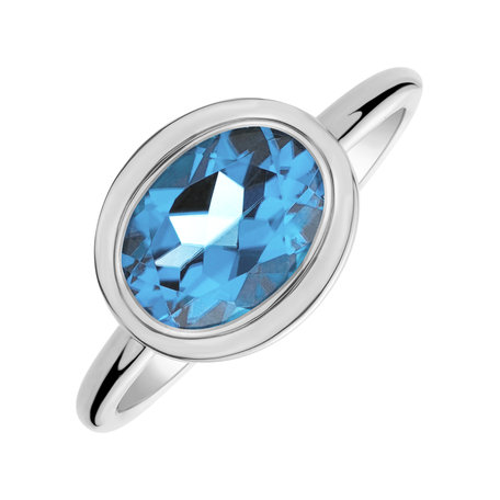 Ring with Topaz Swiss Bonbon