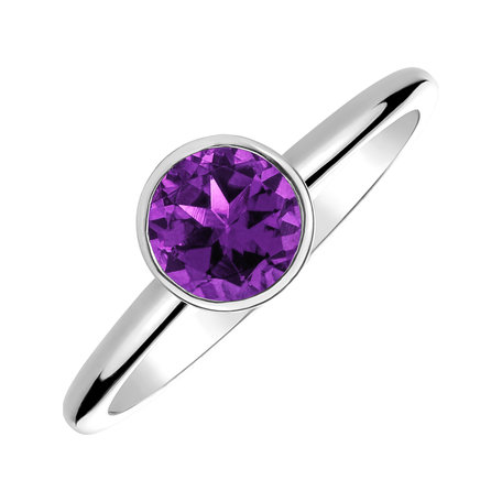 Ring with Amethyst Brazil Bonbon