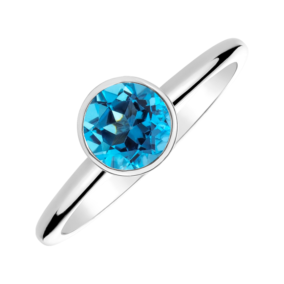 Ring with Topaz Swiss Bonbon