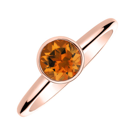 Ring with Citrine Madeira Bonbon