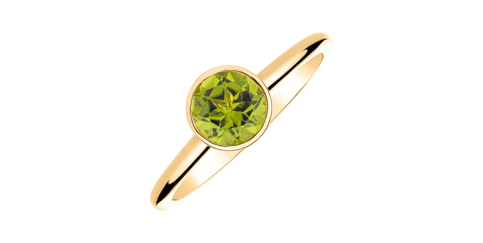 Ring with Peridot Bonbon