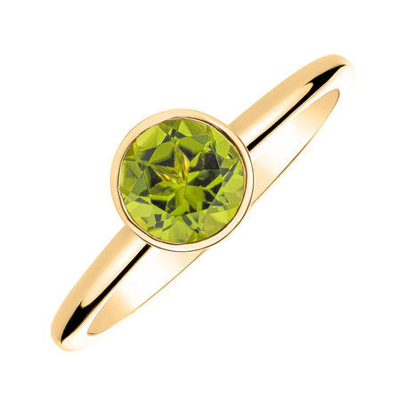 Ring with Peridot Bonbon