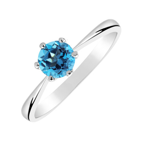 Ring with Topaz Swiss Bonbon