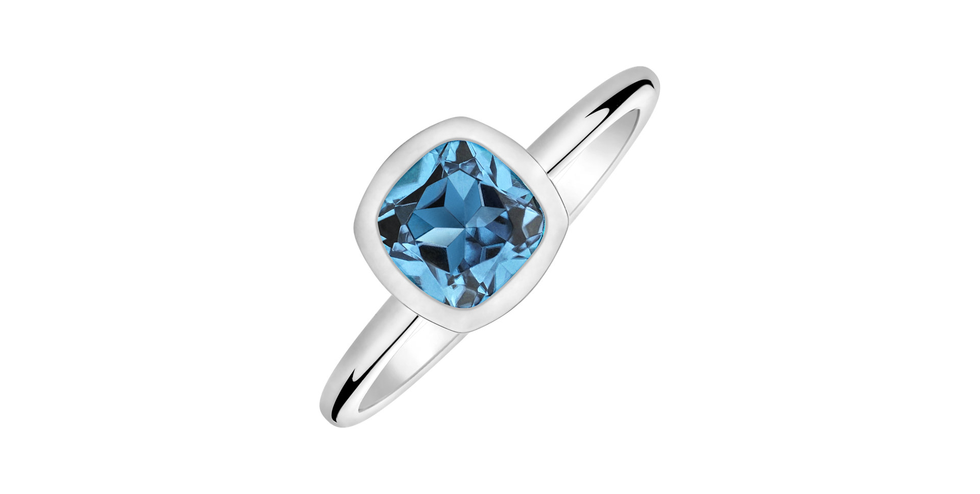 Ring with Topaz Swiss Bonbon