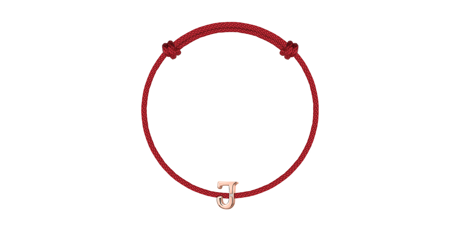 Diamond bracelet Flat Line J