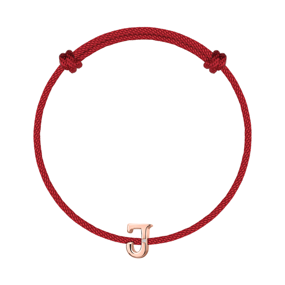 Diamond bracelet Flat Line J