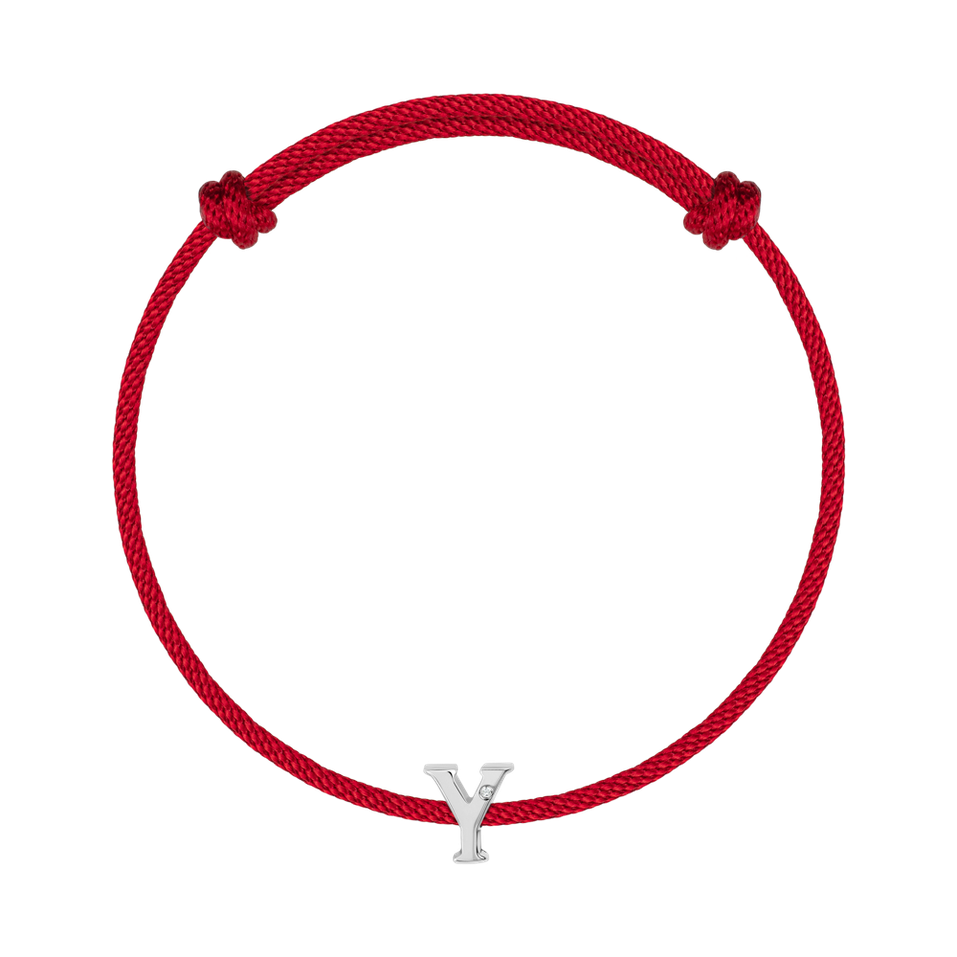 Diamond bracelet Flat Line Y