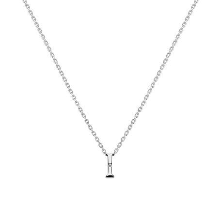 Diamond necklace Flat Line I