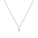 Diamond necklace Flat Line I2