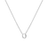 Diamond necklace Flat Line O2