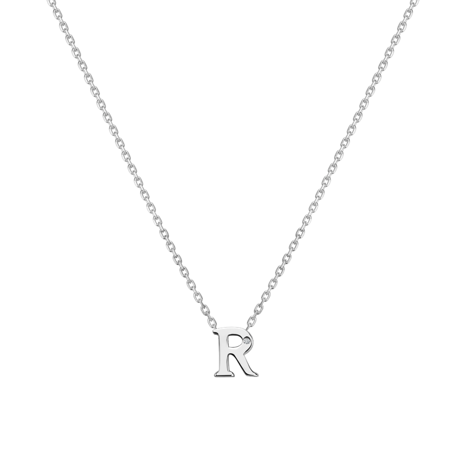 Diamond necklace Flat Line R